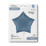 Modrá hvězda Satin Blue Jeans pro moderní party výzdobu