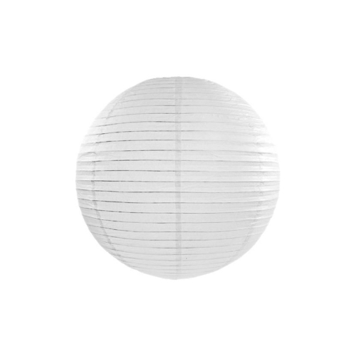 Levně Lampion kulatý 35 cm bílý
