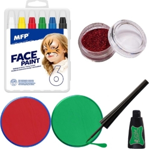 Zobrazit produkty v kategorii Barvy na obličej a tetovací sady