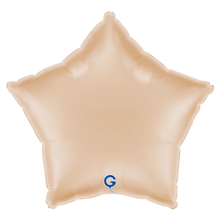 Tělový balonek ve tvaru hvězdy jako jemná dekorace na svatbu nebo oslavu
