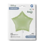 Olivová hvězda Satin Olive Green pro boho a přírodní výzdobu