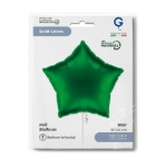 Tmavě zelená hvězda pro přírodní a elegantní party výzdobu