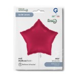 Červená hvězda Satin Cherry pro romantickou a luxusní výzdobu