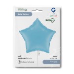 Matně modrá hvězda pro moderní a elegantní party výzdobu