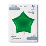 Zelená hvězda pro svěží a univerzální party výzdobu