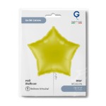 Žlutá hvězda pro veselou a výraznou party výzdobu