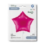 Tmavě růžová hvězda Magenta pro výraznou a stylovou party výzdobu