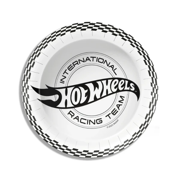 Papírové talíře Hot Wheels racing 23 cm, 8 ks