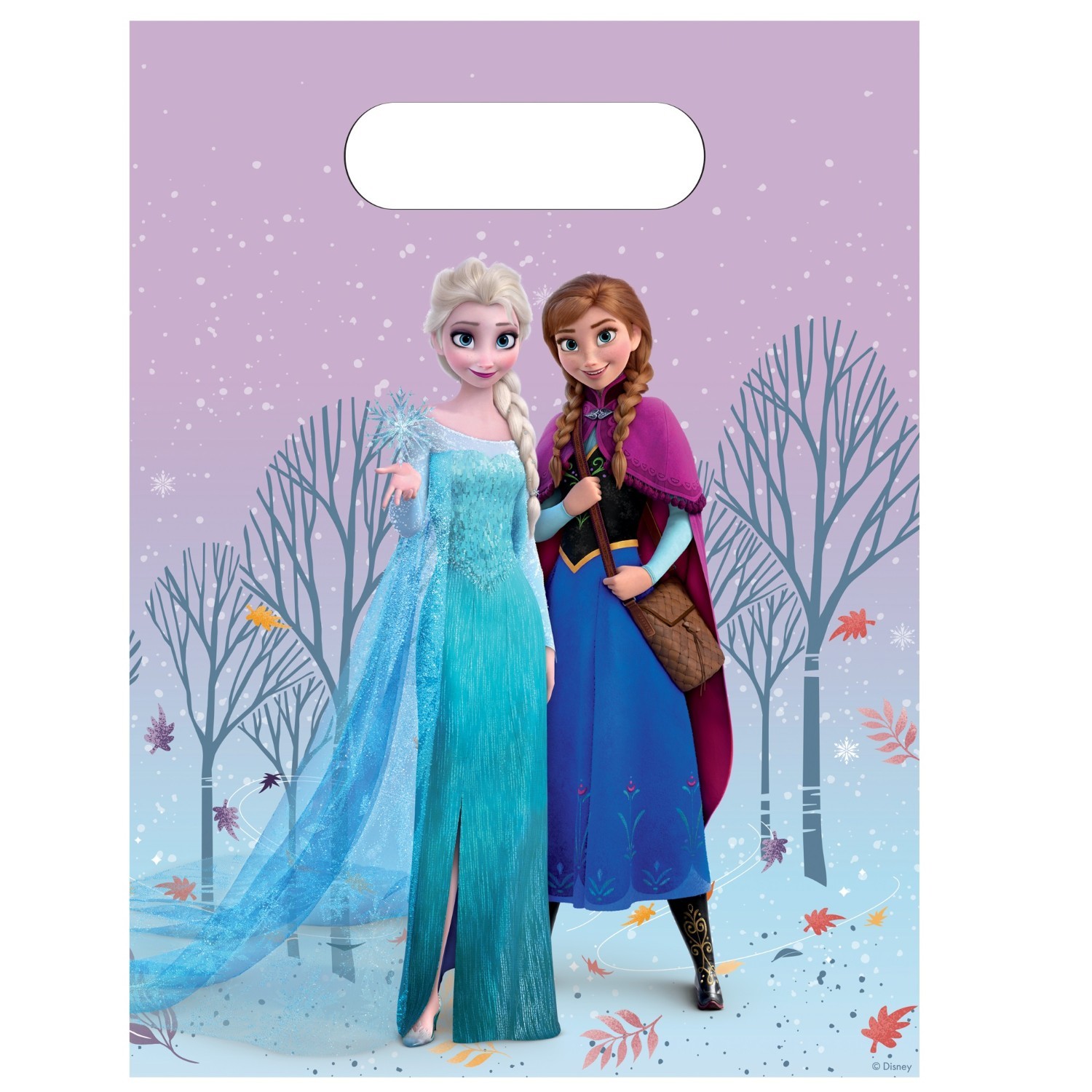 Levně Dárkové tašky Frozen Ledové království Idyllic Wonder 23 × 16,5 cm, 6 ks