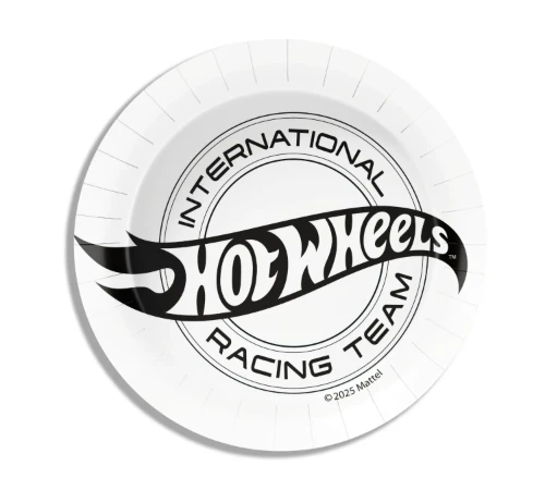 Levně Papírové talířky Hot Wheels Racing 18 cm, 8 ks
