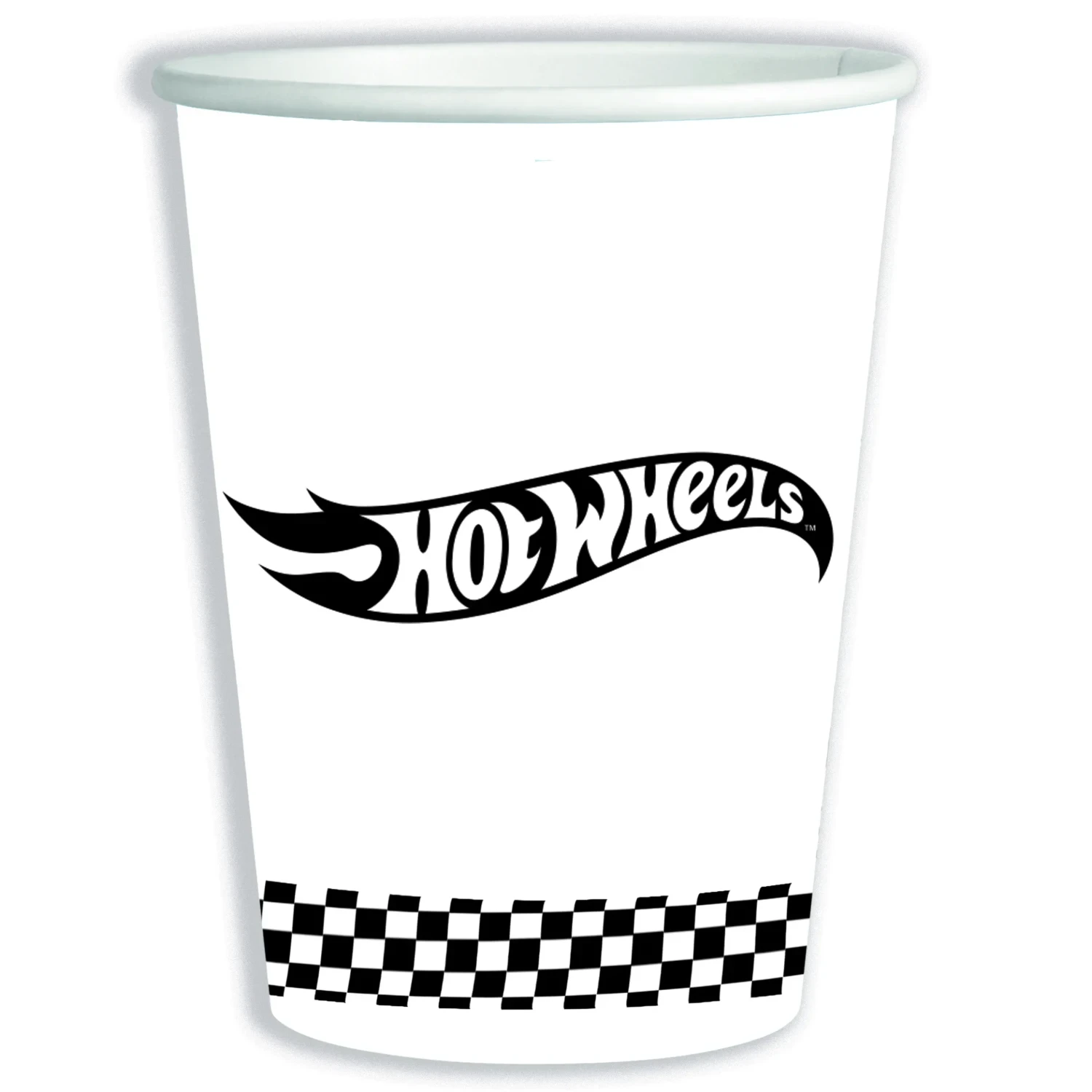 Levně Papírové kelímky Hot Wheels Racing 250 ml, 8 ks