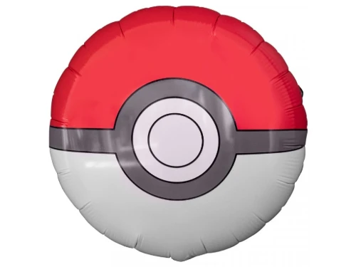 Fóliový balonek Pokémon Pokéball 45 cm