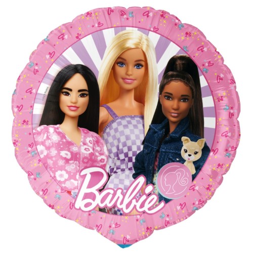 Levně Fóliový balonek Barbie, 46 cm/18"