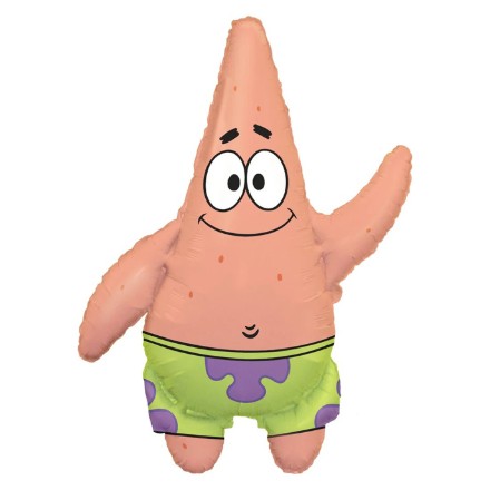 Fóliový balonek Patrik Hvězdice SpongeBob