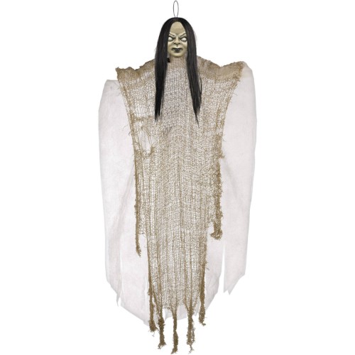 Levně Závěsná dekorace duch Creepy Girl 120 cm