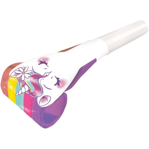 Foukací party frkačky Jednorožec Unicorn Dreams – 8 ks