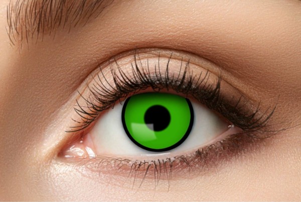 Barevné kontaktní čočky Green Eye, 3měsíční, 1 pár