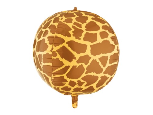 Levně Fóliový balonek žirafa koule 50 cm