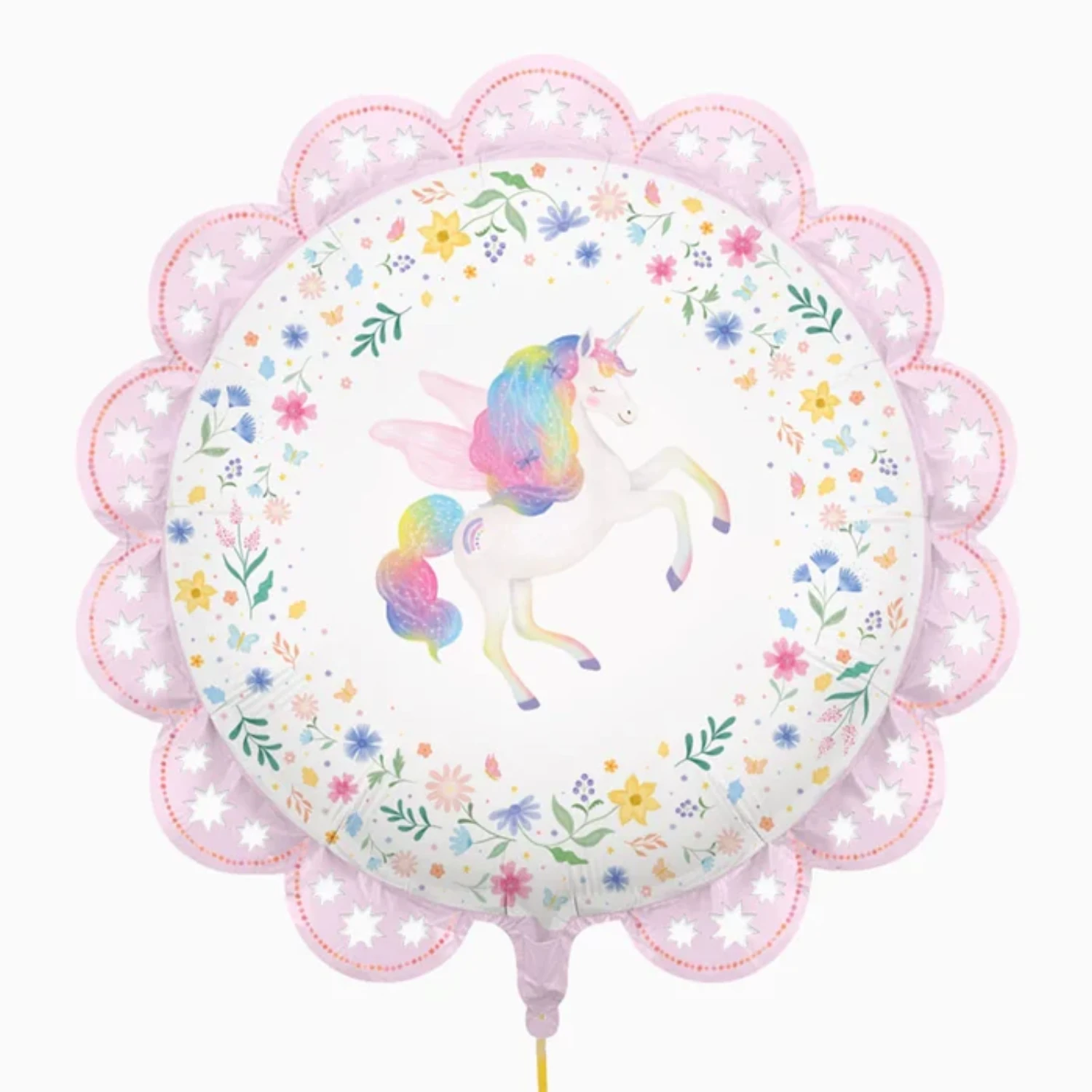 Levně Fóliový balonek Jednorožec Romantic – 78 cm