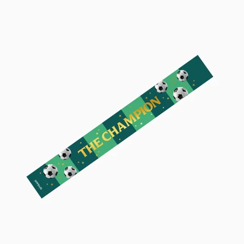 Levně Šerpa The Champions Fotbal – 135 × 8 cm