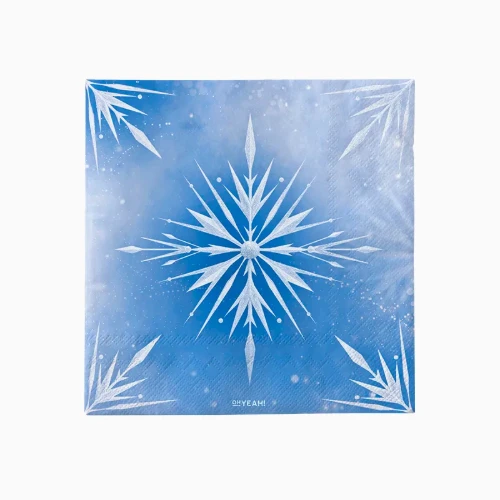 Levně Ubrousky Ledová princezna – 33 × 33 cm, 20 ks