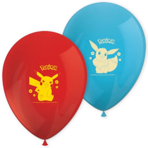 Levně Latexové balonky Pokémon Next Generation, 8 ks