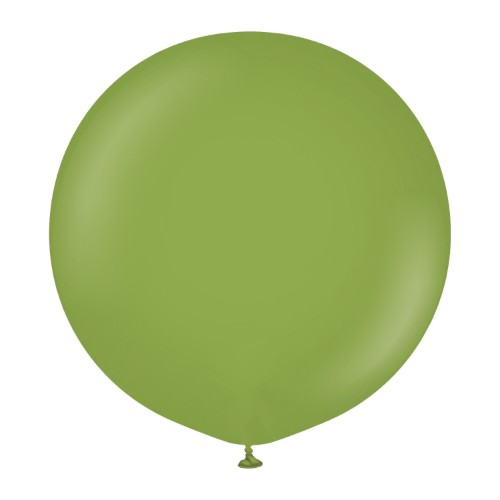 Levně Balonek zelený Matcha, Standard Matcha 60 cm/24"