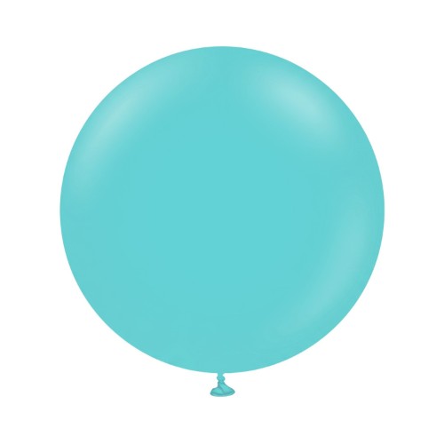 Levně Balonek světle tyrkysový Aqua, Standard Aqua 45 cm/18"