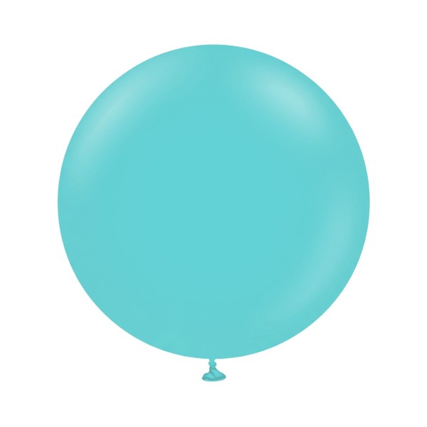 Balonek světle tyrkysový Aqua, Standard Aqua 45 cm/18"