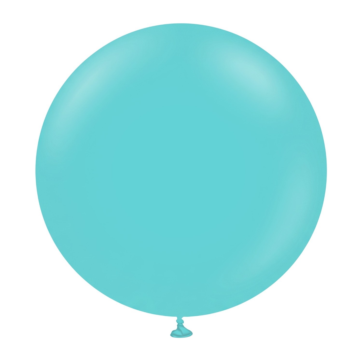 Levně Balonek světle tyrkysový Aqua, Standard Aqua 60 cm/24"