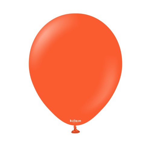 Levně Balonky oranžové, Standard Flame Orange 13 cm/5", 50 ks