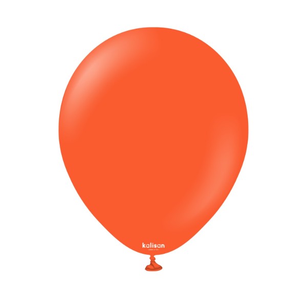 Balonky oranžové, Standard Flame Orange 13 cm/5", 50 ks