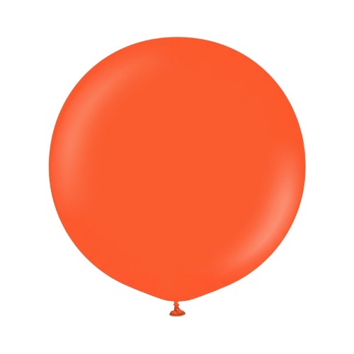 Levně Balonek oranžový, Standard Flame Orange 45 cm/18"