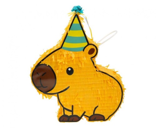 Levně Piñata kapybara 43 × 35 × 8 cm