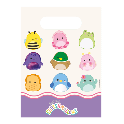 Levně Dárkové tašky Squishmallows, 4 ks