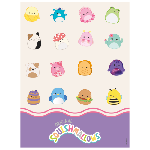 Levně Plastový ubrus Squishmallows 120 × 180 cm