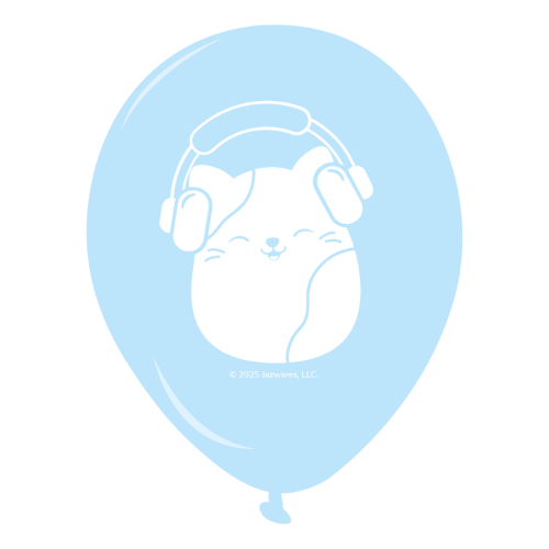 Levně Latexové balonky Squishmallows, 8 ks