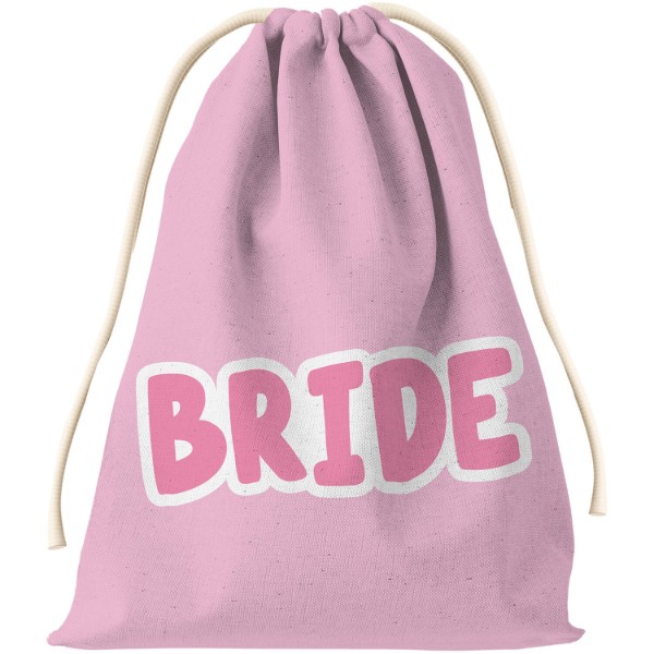 Dárkový vak Bride She Said Yaasss růžový