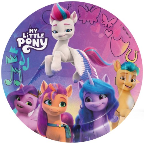 Levně Papírové talíře My Little Pony 23 cm, 8 ks