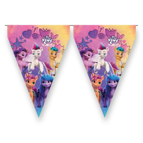Levně Vlaječková girlanda My Little Pony 3 m