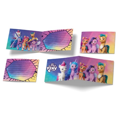 Levně Pozvánky My Little Pony, 6 ks