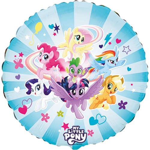 Levně Fóliový balonek kulatý My Little Pony Team 46 cm