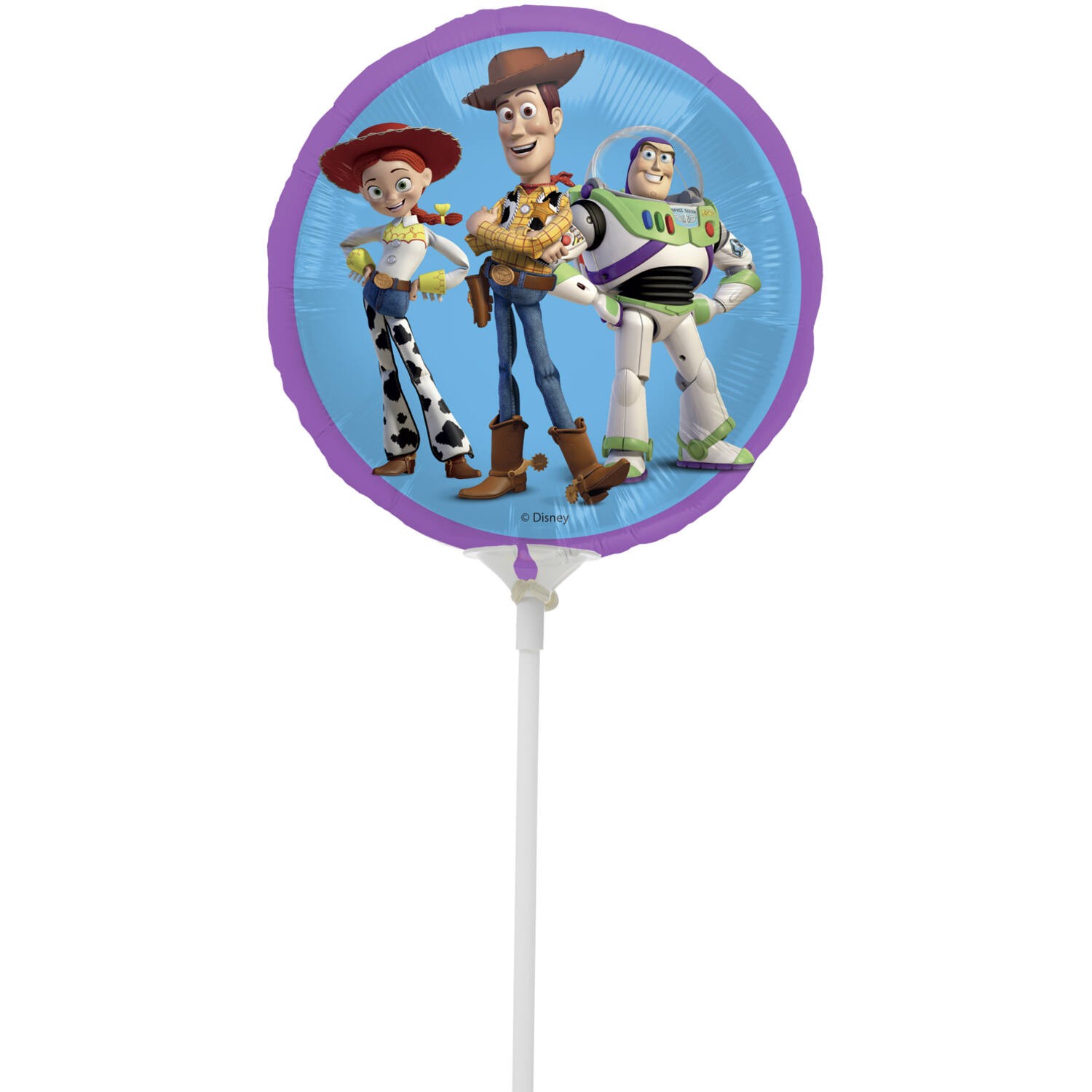 Levně Mini balónek na tyčku - Toy Story 23 cm