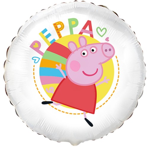 Levně Fóliový balonek Prasátko Peppa tančící 46 cm