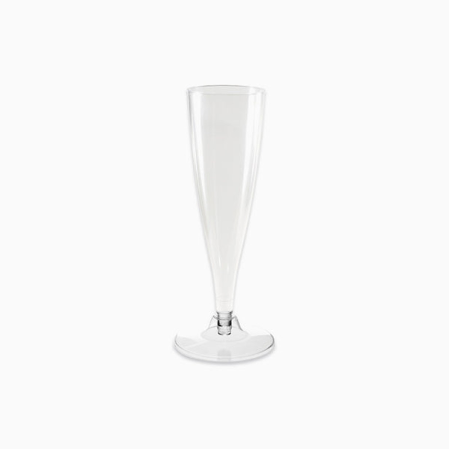 Levně Plastové skleničky na sekt čiré 140 ml, 4 ks