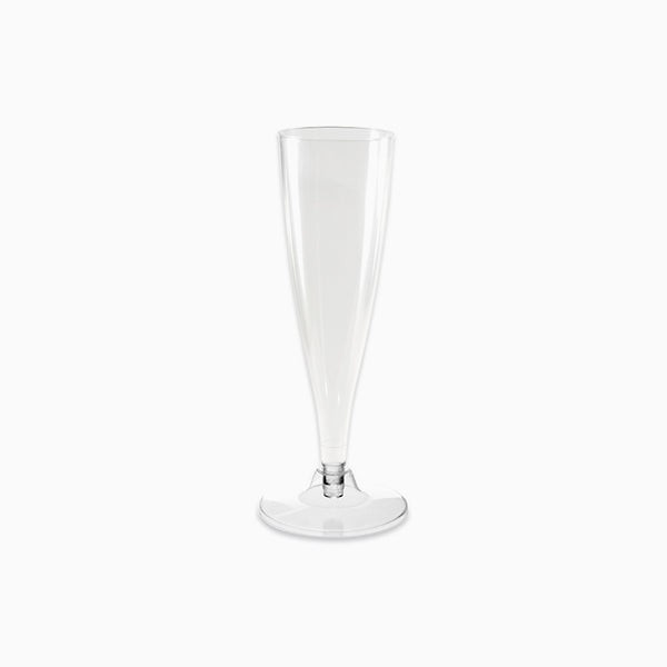 Plastové skleničky na sekt čiré 140 ml, 4 ks