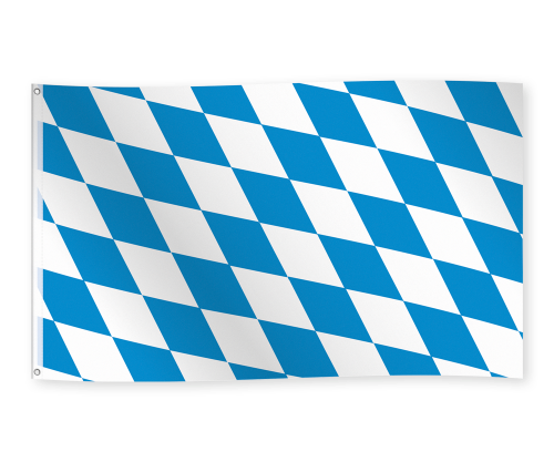 Levně Bavorská vlajka 150 × 90 cm