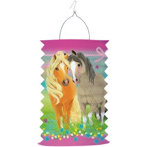 Levně Závěsný lampion válec Pretty Pony 28 cm