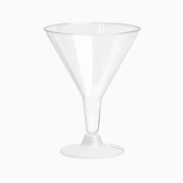 Koktejlové sklenky Martini – transparentní, 3 ks