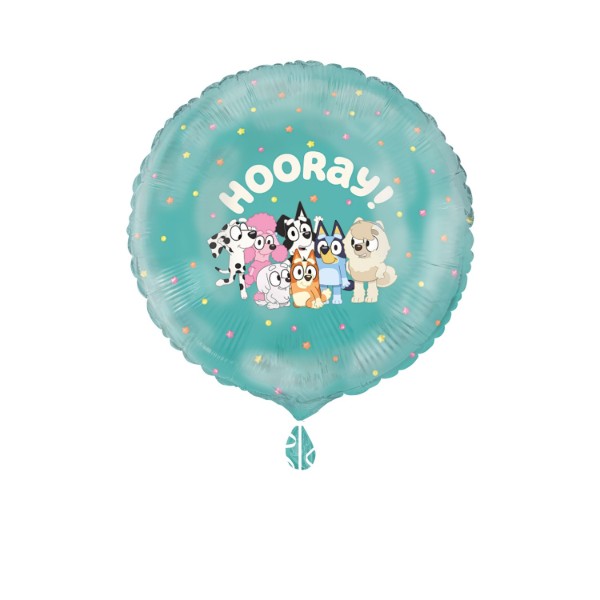 Fóliový balónek Bluey Hooray – 45 cm